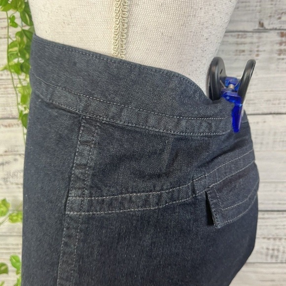 Converse One Star Skirt size 28 Denim Jean Straight Knee Casual Stretch Slim - Picture 6 of 11